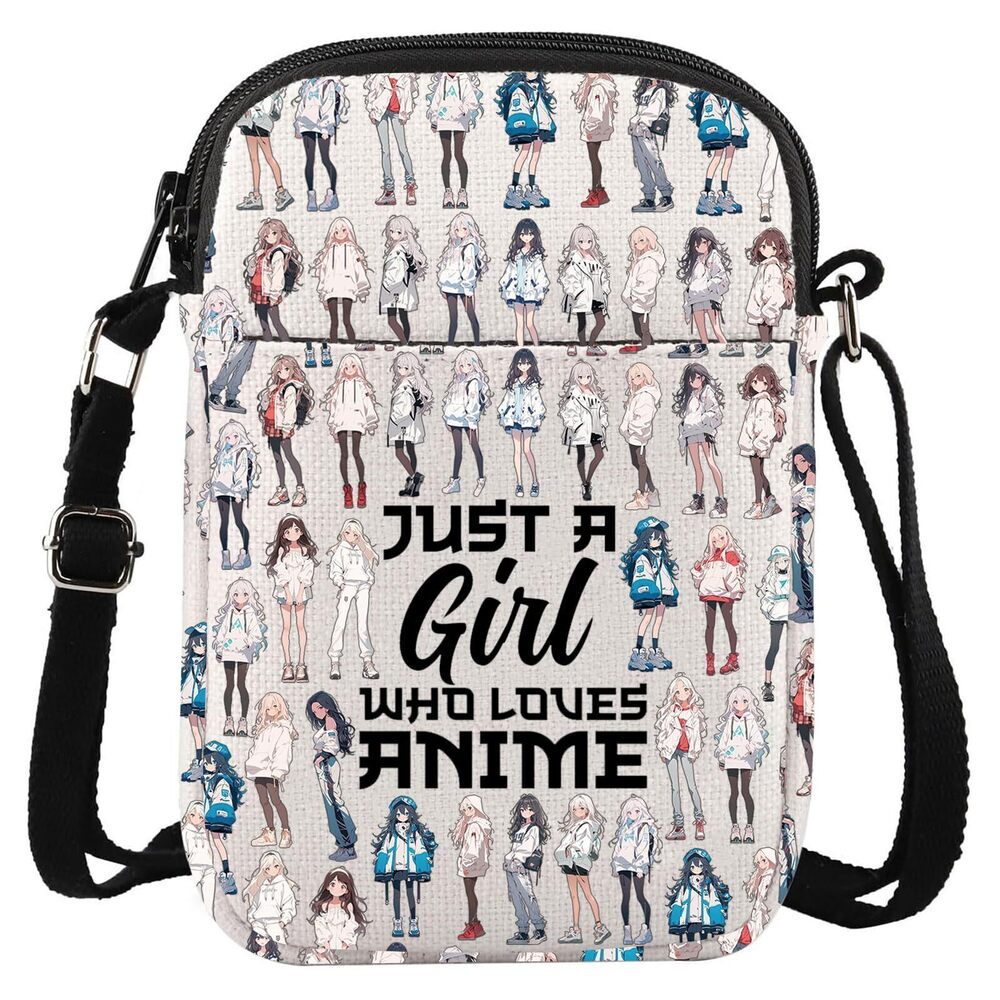 1511 Anime Fans Crossbody Bag Anime Lover Gift Just A Girl Who Really Loves
